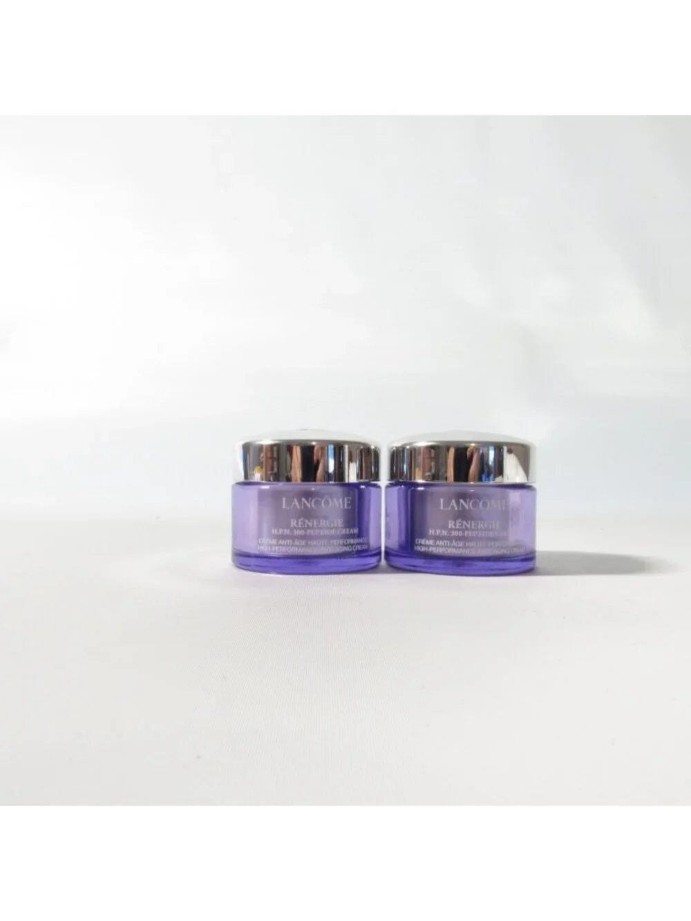 2x Lancome Renergie H.P.N 300 Peptide Cream Travel Size .5 oz. each